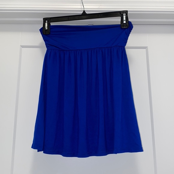 High Waist Flared Skirt with Pockets - Picture 2 of 4